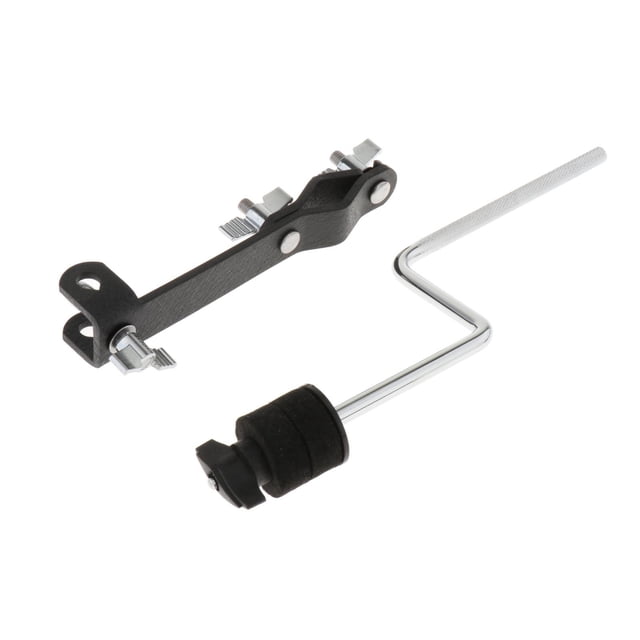 Abrazadera para juego de batería, abrazadera de montaje para juego de batería, accesorio de metrónomo, Clip de conexión de tambor ligero, soporte para con varilla Hugo Abrazadera para bastidor de tambor