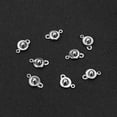 thumbnail image 6 of 20 Pcs 201 Stainless Steel Snap Button Clasps Real 24K Gold Plated Ball and Socket Snap Clasps Round Clasps with 2 Holes Fastener Clasp Connector for DIY Bracelet Necklace, 6 of 7