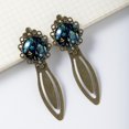thumbnail image 4 of Hanukkah Elegant Vintage Copper-Colored Lace Bookmarks - Set of 2 Stainless Steel Book Accessories for Readers and Book Lovers, 4 of 5
