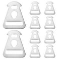 thumbnail image 1 of Uxcell Pieza Triangular de Acero Inoxidable [10PCS] - Uso de Triángulo para Camping y Senderismo, 1 of 6