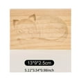 thumbnail image 1 of 1pc, Wooden Cookie Mold, Flower Animals House Press Type Cookie Embosser, Rustic Pastry Molds, Gingerbread Baking Molds, Baking Tools, Kitchen Gadgets, Kitchen Accessories, Home Kitchen Items, 1 of 4