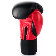 UFC Compact Bag Gloves - L/XL, Red/Black - Heavy Bag Training Gloves for Boxing & Mixed Martial Arts, with Form-Fit Ergonomic Hand Compartment