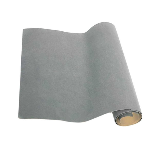 Láminas adhesivas de tela de terciopelo con parte posterior adhesiva, tela de terciopelo autoadhesiva para Los 40x148cm