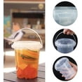 thumbnail image 6 of Mini Drink Buckets with Lids and Straws, 24oz Reusable Clear Plastic Bucket Cups for Drinks, 5/10/15/20Sets Mini Bucket for Drinks, Suitable for Outdoor Beverage Packaging Pool Party, 6 of 7