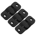 thumbnail image 1 of FONDOTIN 6PCS Flush Mount Bracket for Picture Hanging Kit Heavy Duty Support Black Artwork Hanging Gallery Display, 1 of 8