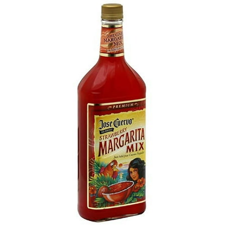 Jose Cuervo Strawberry Lime Margarita Mix, 33.8 oz (Pack ... Jose Cuervo Strawberry Lime Margarita Mix, 33.8 oz (Pack ...