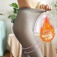 thumbnail image 3 of SEARCHI Autumn Winter Warm Insulated Tights Women Leggings Elastic Thin All-- Pantyhose Fleece Tights High Waist Thermal Leggings Pantyhose Skin-Transparent, 3 of 8