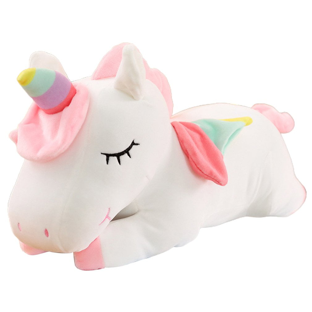 sleeping unicorn soft toy