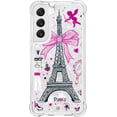 thumbnail image 2 of Compatible with Samsung Galaxy S23 Case Liquid Glitter Cute Stylish Slim Silicone Quicksand Sparkle Shockproof Protective for Women Girls Case for Samsung Galaxy S23 5G Tower YB, 2 of 12