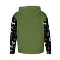 thumbnail image 4 of KeShDi Christmas Long Sleeve Shirts for Men Casual Fashion Hooded Sweatshirts Round Neck Print Pullover Long Sleeve Sweatshirt Army Green 4X, 4 of 5