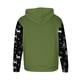 thumbnail image 4 of Sudadera con capucha para hombre, estilo casual, con cuello redondo, estampado, manga larga, blusa de poliéster, 4 of 5