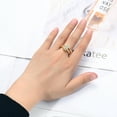 thumbnail image 4 of Stainless Steel Sun Moon Pendant Pair Ring  Funeral Memorial Cremation Jewelry for Ashes Keepsake Urn Ring, 4 of 9