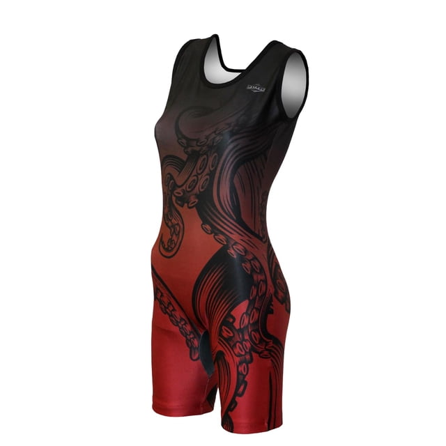 Singlet de lucha Matman The Kracken para mujer, 5XS