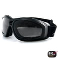 thumbnail image 1 of Zan Headgear BT2001 Touring 2 Goggle  Black Frame  Smoked Anti-Fog Lens, 1 of 2