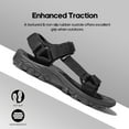 thumbnail image 3 of NORTIV 8 Men's Sandals Hiking Sports Lightweight Summer Water Arch Support River Open Toe Athletic Trail Outdoor Walking Sandals, 3 of 7