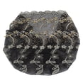 thumbnail image 3 of Cabeza De Turbante De Estilo De Pluma Bordado Envolturas Elegantes Para Mujeres Europeas Retro, 3 of 7