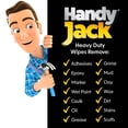 thumbnail image 3 of Wipex Handy Jack Heavy Duty Cleaning Wipes, Dual Texture Cleaner Cloth - Degreaser & Hand Wipe, 60ct Canister - 3pk, 3 of 10