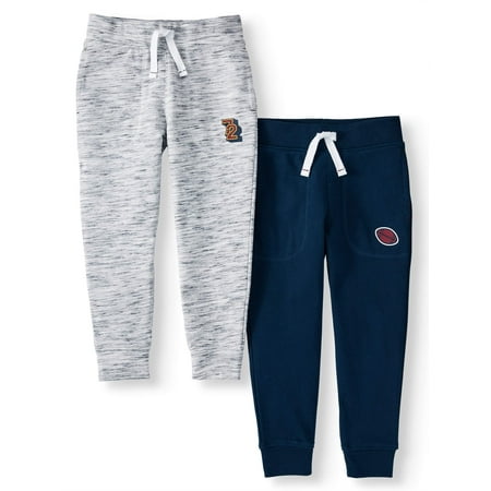 Dockers Terry - 365 Kids from Garanimals French Terry Jogger Pants, 2-Pack (Little Boys & Big Boys)