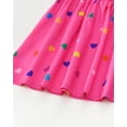 thumbnail image 7 of Little Girls Clothes Little Girls Polka Dots Dress 5T Girls Summer Dress 6Y Girls Sundress Sleeveless Dress with Cute Bag Rose Red, 7 of 7