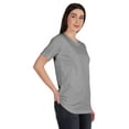 thumbnail image 2 of Inkmeso Womens Basic Crewneck Tshirt Short Sleeve Regular Fit Long Tee Workout Top, 2 of 8