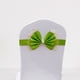 thumbnail image 3 of Funda de silla con lazo y respaldo de silla Decoración flores decorativas, 3 of 4