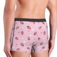 thumbnail image 2 of Haiem Floral Strawberr Men's Boxer Briefs, Every Day Comfort Stretch Cotton Moisture-Wicking Underwear-XX-Large, 2 of 8