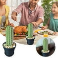 thumbnail image 2 of Rack 1 Cactus Toothpick Holder 3D Printed Cactus Toothpick Dispenser Succulent Shaped Container for Kitchen Gadgets, 2 of 8