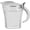 Silver, variant on OVENTE Stainless Steel Gravy Boat with Hinged Lid, 14Oz Insulated Sauce Jug for Serving Cream, Salad Dressing or Syrup at Thanksgiving, Christmas, Holidays, Family Dinner and Parties, Silver GB4541S