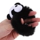 thumbnail image 3 of 4 coleteros peludos con forma de panda, elásticos, de peluche, 3 of 7