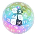 thumbnail image 3 of Dados Poliédricos 100 Lados Dados Numéricos Poliédricos Metal 5 Cm de Diámetro con Bolsa de Terciopelo para Mayores de 14 Años ANGGREK Otros, 3 of 8