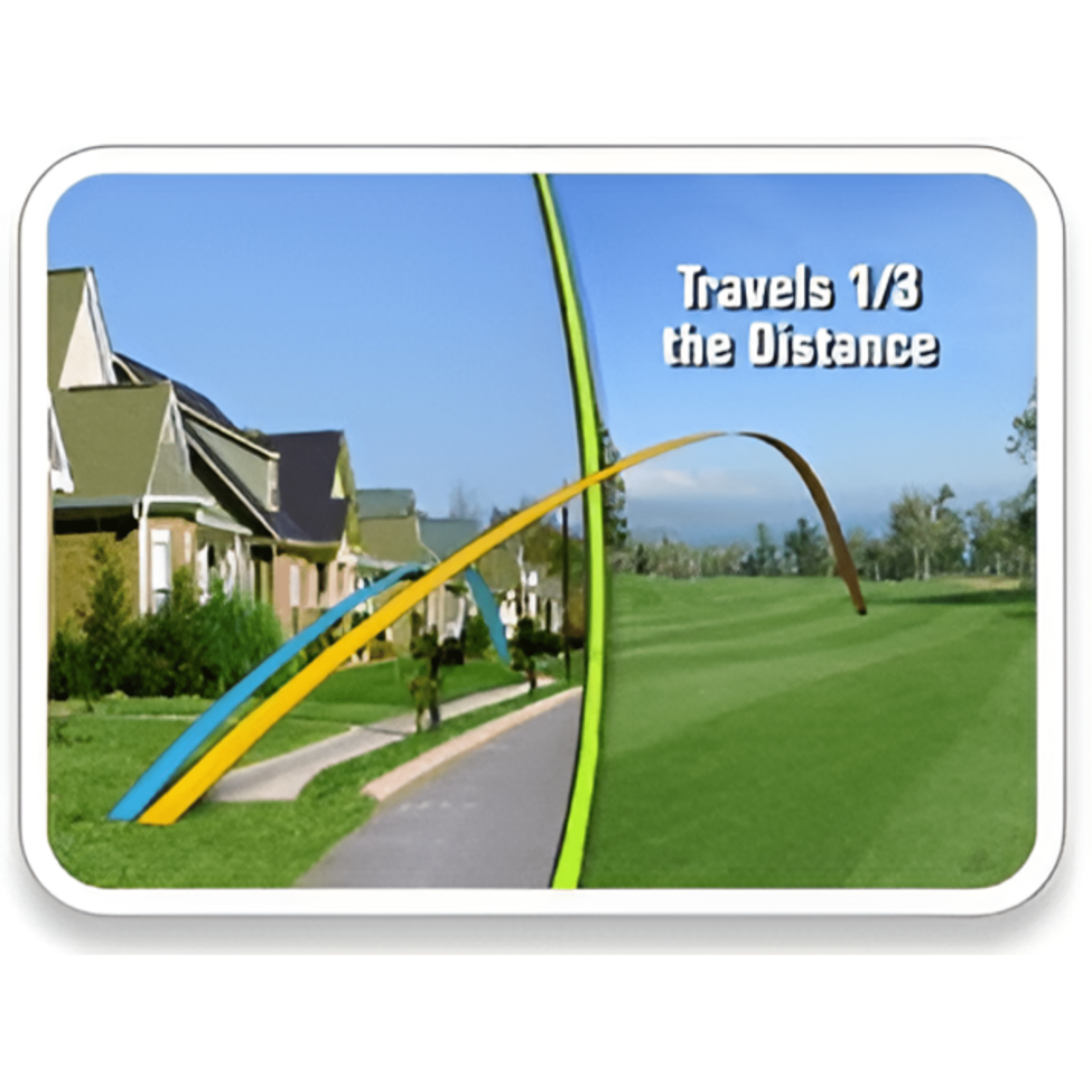 AlmostGolf Practice Golf Balls, 10 Balls - Yellow