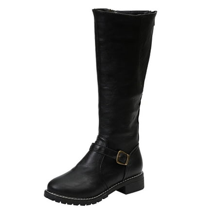 

Women s Knee High Boots Riding Boots For Women Comfortable Cowboy Boots Pull On Fall Weather Winter Boots Vintage Rain Boots Walking Classic Western Shoes