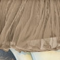thumbnail image 4 of qelini Womens Velvet Skirt Long Loose Long Skirt Pleated High Waist A-line Skirt Casual Solid Color Summer Skirt, 4 of 5