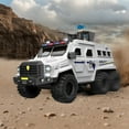 thumbnail image 2 of karymi Large Six-Wheel Off-Road Swat Car Toy Car Inertias Sound and Light Polices Car Model Boy Gift Toy Car Women Gifts up to 90% off up to 90% off Limited Time Deal, 2 of 7