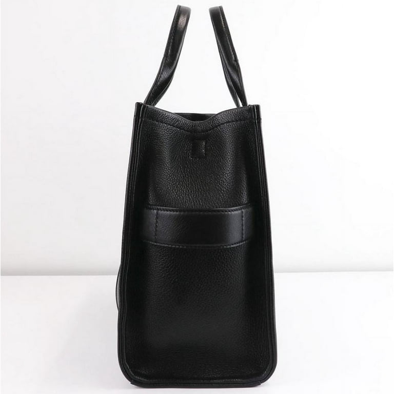 Marc Jacobs Women's Medium Tote, Black, Full Grain Leather Marc Jacobs Women's Medium Tote, Black, Full Grain Leather