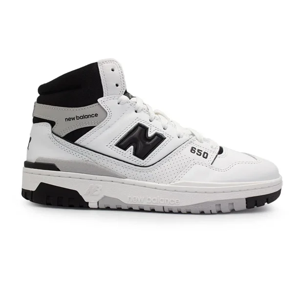 New Balance Men 650R Lifestyle Sneaker White Black BB650RCE
