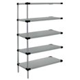 thumbnail image 1 of 5-Shelf Galvanized Steel Solid Shelving Add-On Unit - 18 x 36 x 54 in., 1 of 1