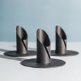 thumbnail image 3 of TIMIFIS Velvet Pile Pillar Candle for Dining Table Decorative Iron Candlestick Holders Kitchen Utensils & Gadgets, 3 of 5