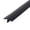 Black, variant on Outwater T-Molding 13/16 Inch Storm Gray Leatherette Embossed Flexible Polyethylene Center Barb Tee Moulding 25 Foot Coil