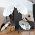 thumbnail image 4 of Kit de iluminación de fotografía perfecl con bolsa de transporte reflector soporte de luz de fondo de foto, 4 of 8