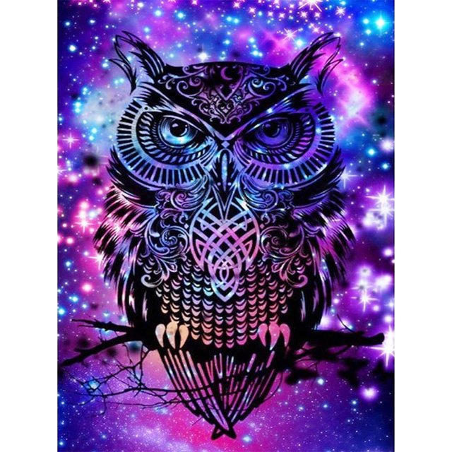 Pintura de diamante (DE5160) pájaro colorido cuadrado 5D DIY lienzo cuadro de pared mosaico 30x40cm Hugtrwg Para estrenar