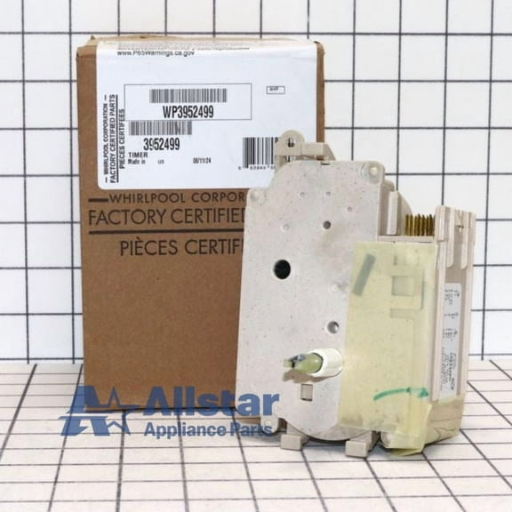 Whirlpool Washer/Dryer Combo Timer WP3952499