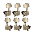 thumbnail image 4 of ruzhgo 6 Pieces Tuning Pegs Professional Tuner Key Music Instrument Fitting Adjusting Handle Strings Roller Guitar Parts for Replace Type 1 Type 1, 4 of 6