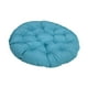 thumbnail image 2 of Cojín para silla colgante con forma de huevo, cojín acolchado para asiento, alfombrilla para silla de jardín, muebles Azul claro, 2 of 8
