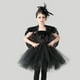 thumbnail image 2 of Vestido De Disfraz De Halloween Para Niñas De Cisne Negro Disfraces De Bebé Cosplay Para Niños Vestidos De Tutú De Dibujos Animados, 2 of 4