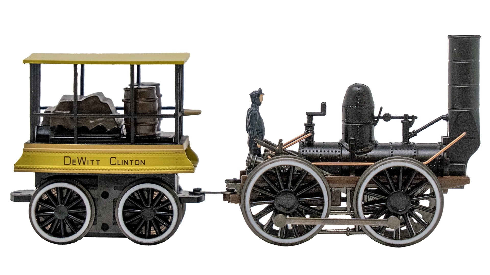 Bachmann Trains - DEWITT CLINTON - Ready To Run Electric Train Set - HO Scale