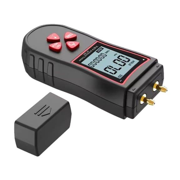 Digital Manometer Air Pressure Gauge -565 Differential Pressure Gauge ±105 KPaAir Pressure Meter Differential