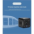 thumbnail image 3 of Mini cámara 4K, cámara de seguridad para interiores MINI HD 1080P, WiFi, mini cámara en vivo, aplicación móvil, cámara para interiores con batería, sensor de movimiento pequeño compacto, visión, 3 of 5