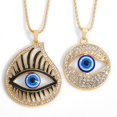 thumbnail image 1 of 2 grandes collares de ojos con personalidad de hip-hop europeo y americano, 1 of 5