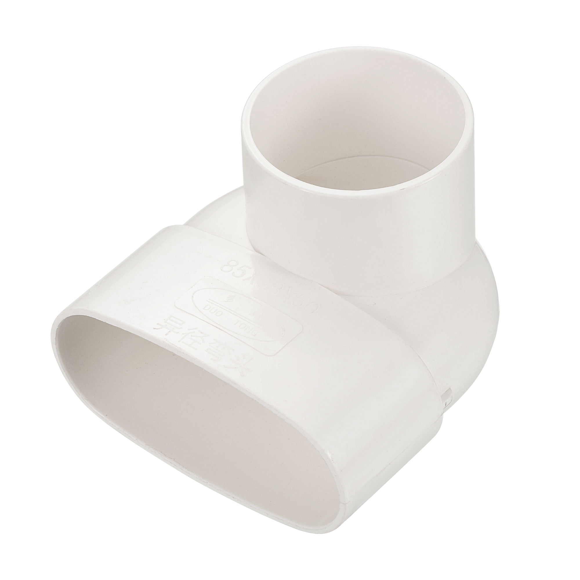 Uxcell 85x50mm ID PVC Water Pipe 90 Degree Reducing Elbow Coupling 